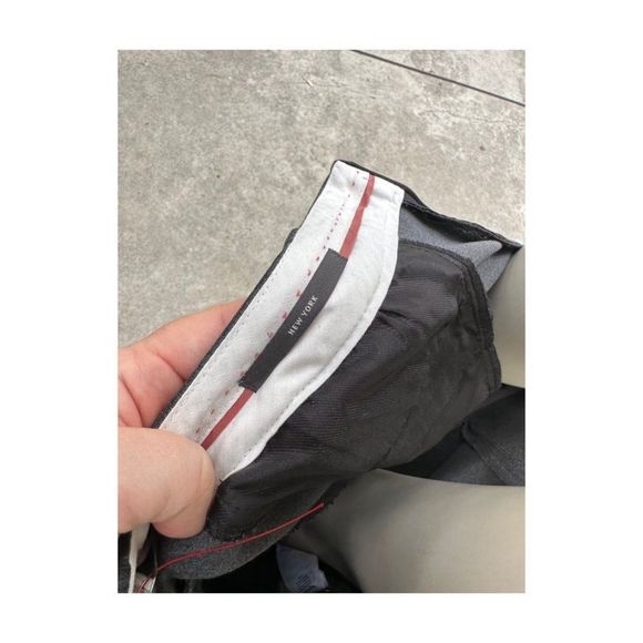 Esprit Brushed Grey High Waist Ankle Pants Trousers 4 Pocket Sz 10 - Picture 10 of 16